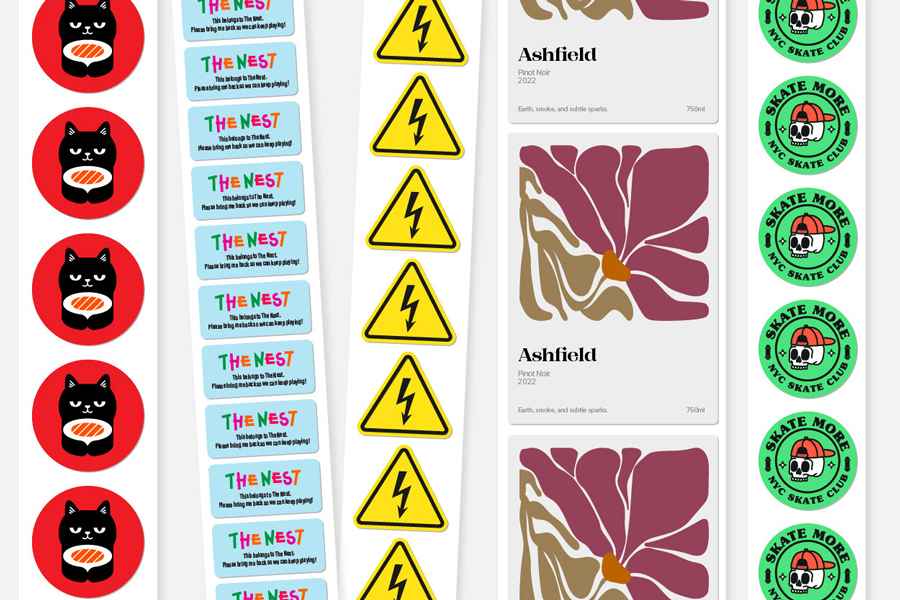 labelroll gallery e